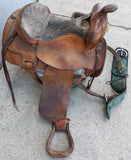 15” Hereford Tex Tan Western Saddle Youth Young Adult Small Woman Horse Tack