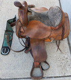 15” Hereford Tex Tan Western Saddle Youth Young Adult Small Woman Horse Tack