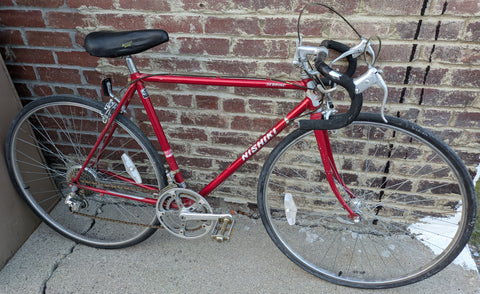 Nishiki Sebring Road Bike Bicycle Vintage Red Maroon Multi Speed