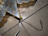 18" WHITE Capiz Shell Parol Star Lantern Light Christmas Philippines