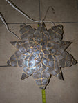 18" WHITE Capiz Shell Parol Star Lantern Light Christmas Philippines