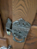 1919 3 Door Antique Solid Oak Wooden Ice Box Cabinet Vintage Icebox Chest Wood Refrigerator