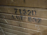 1919 3 Door Antique Solid Oak Wooden Ice Box Cabinet Vintage Icebox Chest Wood Refrigerator