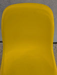 1977 Herman Miller Chair Fiberglass Yellow Mid Century Modern Eames Molded Shell