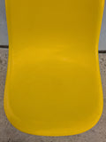 1977 Herman Miller Chair Fiberglass Yellow Mid Century Modern Eames Molded Shell