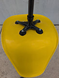 1977 Herman Miller Chair Fiberglass Yellow Mid Century Modern Eames Molded Shell