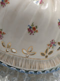 Replacement Base Legs Lady Lamp Ceramic Beaded Top Broken Sold AS-IS Victorian