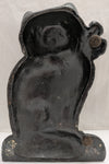 Cast Iron Cat Bookend Book End (Single)