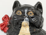 Cast Iron Cat Bookend Book End (Single)