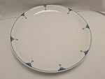 11pcs Blue Art Deco Favorite Bavaria Dishes Geometric Pattern