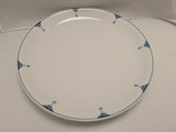 11pcs Blue Art Deco Favorite Bavaria Dishes Geometric Pattern