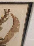 Signed The Pioneers of Israel Salvador Dali  Numbered Aliyah Lithograph Print Framed Art