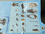AS-IS 2 Halo Drop Pod Mega Bloks Construx ODST Arctic Sniper 96925 96863 Heavy Weapons MISSING PARTS Loose