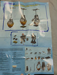 AS-IS 2 Halo Drop Pod Mega Bloks Construx ODST Arctic Sniper 96925 96863 Heavy Weapons MISSING PARTS Loose