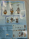 AS-IS 2 Halo Drop Pod Mega Bloks Construx ODST Arctic Sniper 96925 96863 Heavy Weapons MISSING PARTS Loose