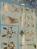 AS-IS 2 Halo Drop Pod Mega Bloks Construx ODST Arctic Sniper 96925 96863 Heavy Weapons MISSING PARTS Loose