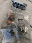 AS-IS 2 Halo Drop Pod Mega Bloks Construx ODST Arctic Sniper 96925 96863 Heavy Weapons MISSING PARTS Loose
