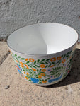 AS-IS Kobe Kitchen of Japan Amish Enamelware Bowl 4QT Planter Plant Pot