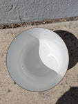 AS-IS Kobe Kitchen of Japan Amish Enamelware Bowl 4QT Planter Plant Pot