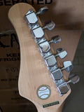 DA-3 / BK Slammer Hamer Electric Guitar Black Solid Body Working