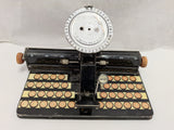 Marx Tin Dial Typewriter Metal Toy Kids 1950s