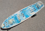 AS-IS 36" Kryptonics California Since 1965 Retro Plywood Skateboard Skate Board 62MM
