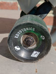 AS-IS 36" Kryptonics California Since 1965 Retro Plywood Skateboard Skate Board 62MM