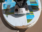 AS-IS 36" Kryptonics California Since 1965 Retro Plywood Skateboard Skate Board 62MM