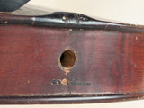 Antique AS 1/2 Czechoslovakia Violin Tiger Flame Maple Antonius Stradivarius Cremonensis anno 1722 Bow Case