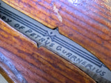 4/4 Antique 1924 Violin Francesco Viotoni Filius Bow Petrus Guarnerius Copy Koverite Case Wood Leather