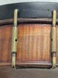 4/4 Antique 1924 Violin Francesco Viotoni Filius Bow Petrus Guarnerius Copy Koverite Case Wood Leather