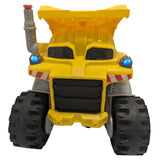 2008 Matchbox Rocky the Robot Truck Mattel Yellow Dump 6 Wheels Lights Sound Toy P4458