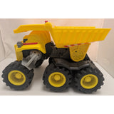 2008 Matchbox Rocky the Robot Truck Mattel Yellow Dump 6 Wheels Lights Sound Toy P4458