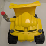 2008 Matchbox Rocky the Robot Truck Mattel Yellow Dump 6 Wheels Lights Sound Toy P4458
