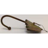 Cast Iron Umbrella Wall Hook Coat Rustic Green Bronze Decor Heavy Duty Metal Handle