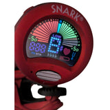 Snark All Instrument Clip-On Tuner Red Guitar Banjo Bass Digital LCD