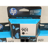 5 HP 901 Officejet Printer Ink Cartridge 3 Black 2 Tri-Color Expired Dec 2011 AS-IS NOS