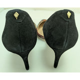 7.5 Sam Edelman Telsa Pump D'orsay Shoes Cranberry Multicolor High Heels Pointed Toe Leather Sole