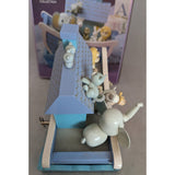 Precious Moments Noahs Ark 1991 ENESCO Wooden Action Music Box Musical 623105