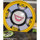 Peter Max Yellow Round Tin Tray Psychedelic Smile Pop Art Design Retro Home Decor