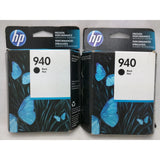 2 BLACK Cyan Magenta 2 Yellow 940 HP Ink Inkjet Printer Cartridge NOS Genuine EX