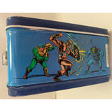 1984 Mattel Aladdin He-Man & The Masters Of The Universe Metal Lunchbox Vintage (No Thermos)
