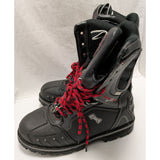 Motorfist Size 8 Mens Stomper 2.0 Event Snowmobile Boots Red Laces Tough Grip Winter Gear Leather