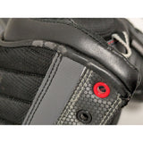 Motorfist Size 8 Mens Stomper 2.0 Event Snowmobile Boots Red Laces Tough Grip Winter Gear Leather