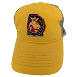 Yellow Utah Royals FC Soccer Snapback Zephyr Hat Adjustable Baseball Cap