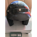 CKX Anyng VG-200 Black Motorcycle Helmet Large L Open Face