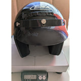 CKX Anyng VG-200 Black Motorcycle Helmet Large L Open Face