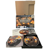 AS-IS PARTS ONLY Battlefield 1942 Deluxe Box Edition PC Manual Install Guide Box EA Video Game