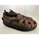 SZ US 9.5 Skechers Shape-ups Water Adjustable Sandals EUR 39.5 Brown