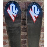 177cm Apache Xplorer K2 Downhill Skis Marker MX 12.0 bindings Down Hill Skiing